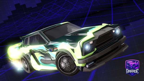 A Rocket League car design from raeXXP5493