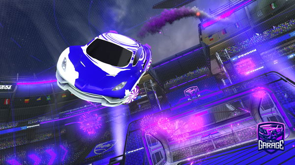 A Rocket League car design from frogfhjdihvme