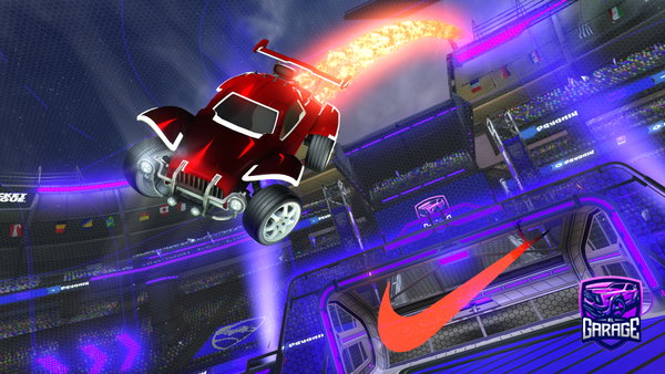 A Rocket League car design from Freddy_Smile