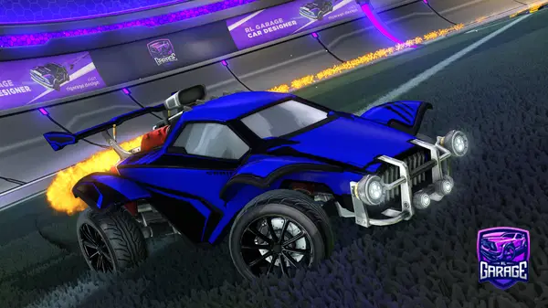 A Rocket League car design from BtoXXX