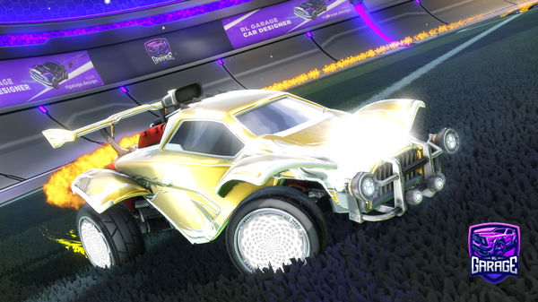A Rocket League car design from Berneray