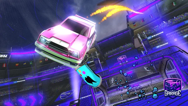 A Rocket League car design from Daddyxd