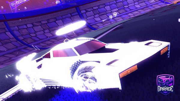 A Rocket League car design from SABERTOOTHPANDA