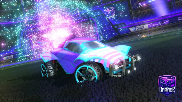 A Rocket League car design from HockeyGar27