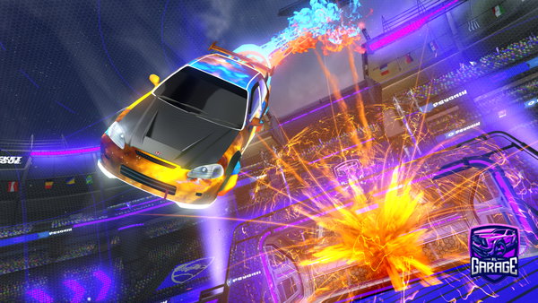 A Rocket League car design from SavageCabbage808