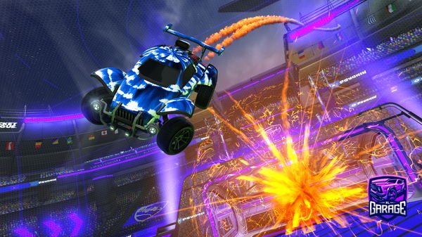 A Rocket League car design from VRTXCRNE