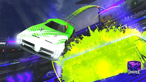 A Rocket League car design from Ponkypinky