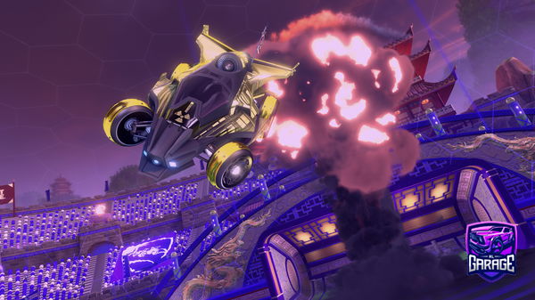 A Rocket League car design from SoToxicEmberTTV