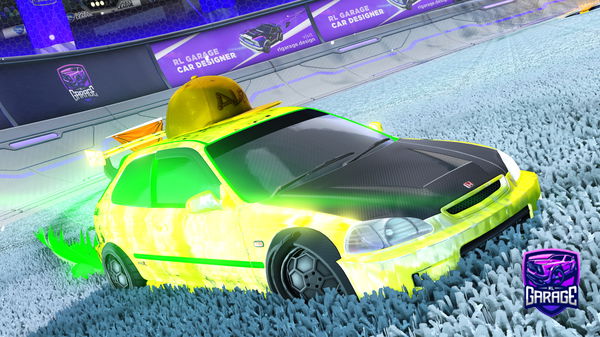 A Rocket League car design from RLmonkey_asti