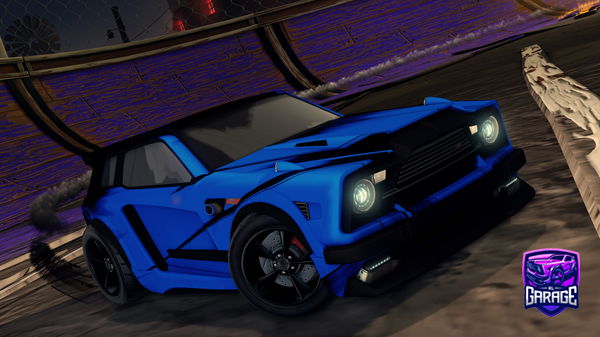 A Rocket League car design from NetfishHun