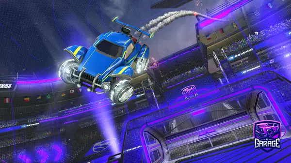 A Rocket League car design from xxm4trxxyt