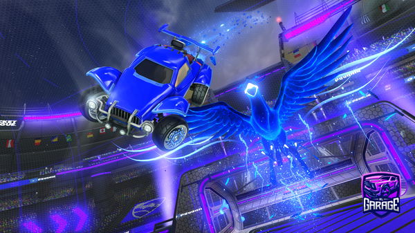 A Rocket League car design from Parky0_0