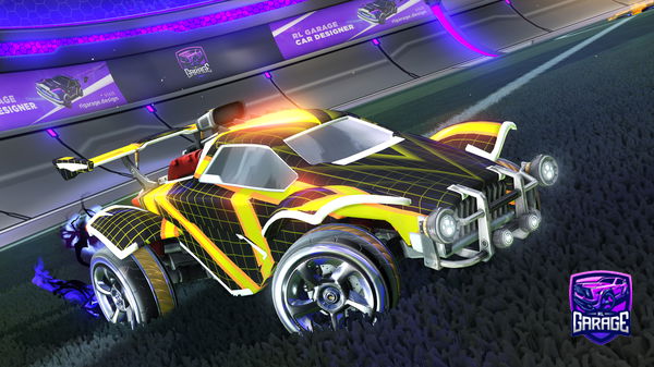 A Rocket League car design from LazyActivity3276