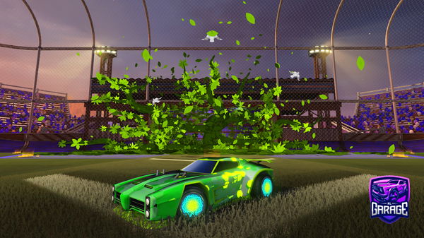 A Rocket League car design from xcheesy