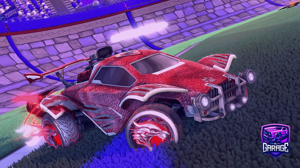 A Rocket League car design from ASH_FLAMES