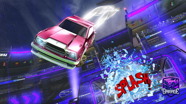 A Rocket League car design from Crvzz