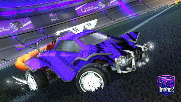 A Rocket League car design from LegalHyperion