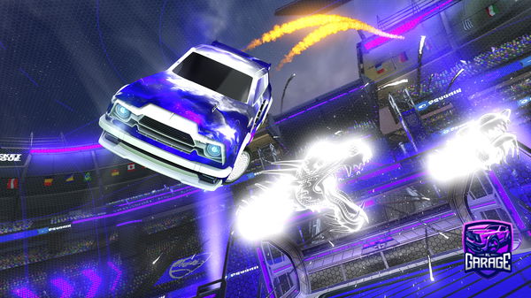 A Rocket League car design from arirobbins