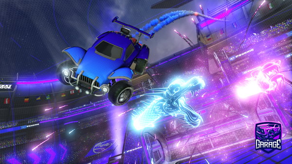 A Rocket League car design from Wizzowiwb