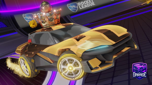 A Rocket League car design from RyanCfrone