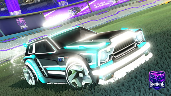 A Rocket League car design from hornet4000