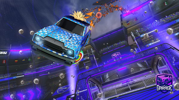 A Rocket League car design from yShiny