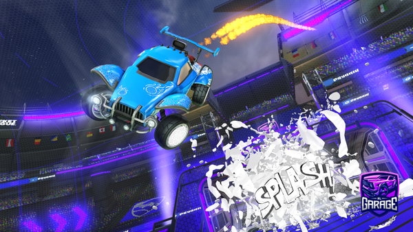 A Rocket League car design from KKdaprod12345