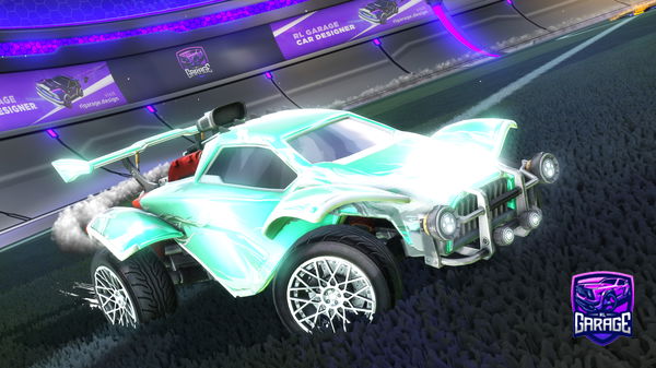 A Rocket League car design from Pl4yer1