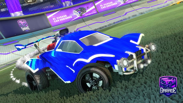 A Rocket League car design from Dr_LightningTtv
