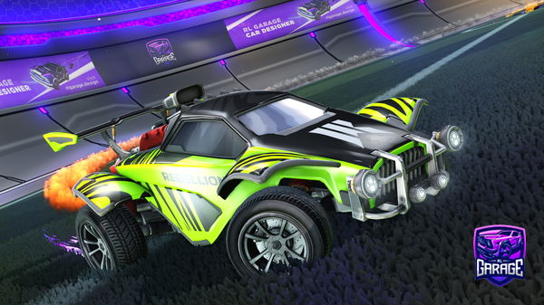 A Rocket League car design from JULA11