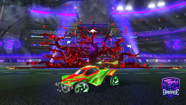 A Rocket League car design from oasisBio
