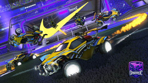 A Rocket League car design from Road_to_1000_credits