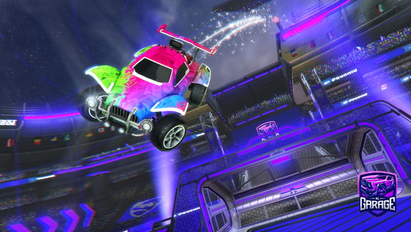A Rocket League car design from Jckz8
