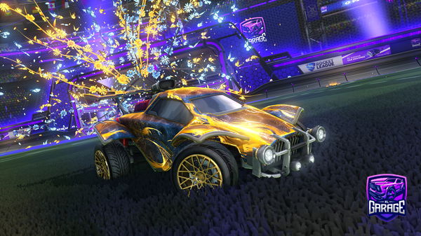 A Rocket League car design from Moster