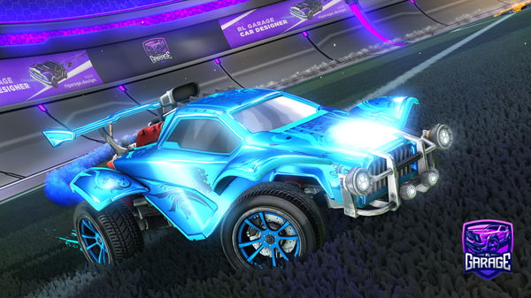A Rocket League car design from Gh01st