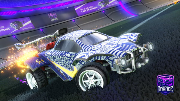 A Rocket League car design from Nelios
