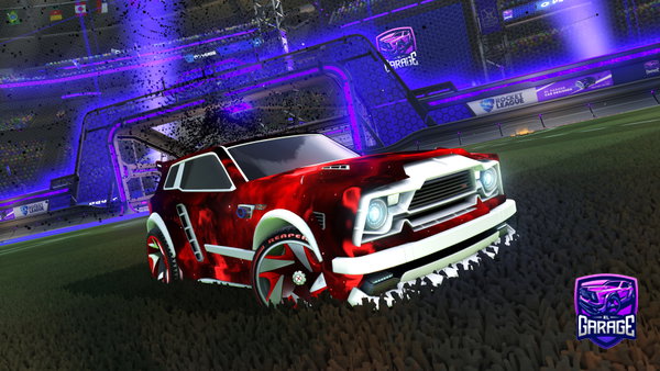 A Rocket League car design from Labbamada
