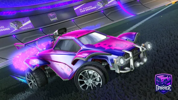 A Rocket League car design from ASecretPro-_-