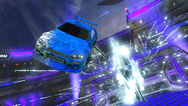 Sparkles Rocket Boost Rocket League Garage