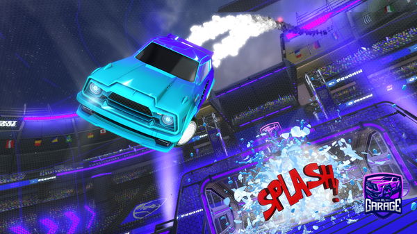 A Rocket League car design from Itz_BlackThunder