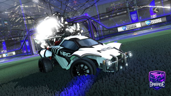 A Rocket League car design from GalaxyWaffle49