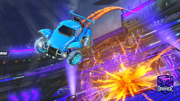 A Rocket League car design from Spaball
