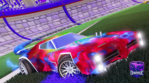 A Rocket League car design from Pankumi
