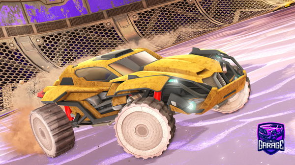 A Rocket League car design from akax17