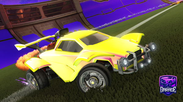 A Rocket League car design from TH3PR0PLAY3R