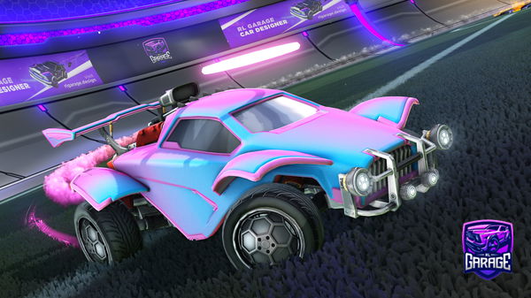 A Rocket League car design from Soysauce1225