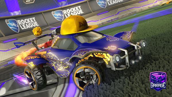 A Rocket League car design from Soy_VlzZ