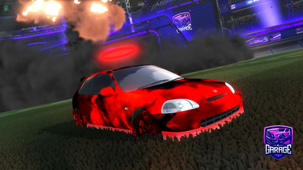 A Rocket League car design from DANIELODURI
