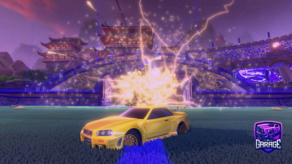 A Rocket League car design from DRACHENTRAX