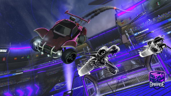 A Rocket League car design from clippedulol